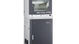 First Class solvent evaporator incorporating a gas generator